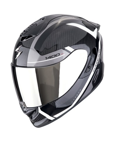 CASCO SCORPION EXO-1400 EVO II CARBON AIR ENKO BLACK/SILVER/WHITE