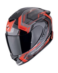 CASCO SCORPION EXO-1400 EVO II AIR LINART BLACK/RED