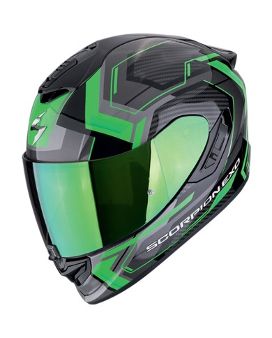 CASCO SCORPION EXO-1400 EVO II AIR LINART BLACK/GREEN