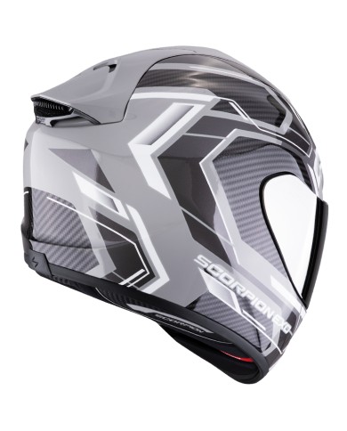 CASCO SCORPION EXO-1400 EVO II AIR LINART GREY/WHITE