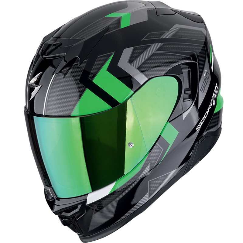 CASCO SCORPION EXO-520 EVO AIR SENSUS BLACK/GREEN