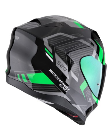 CASCO SCORPION EXO-520 EVO AIR SENSUS BLACK/GREEN