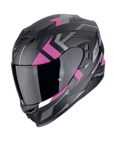 CASCO SCORPION EXO-520 EVO AIR SENSUS BLACK MATT/PINK