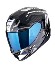 CASCO SCORPION EXO-520 EVO AIR RANKA BLACK/WHITE/BLUE