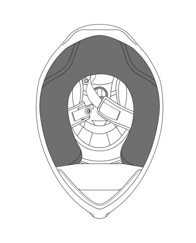 CUBRENUCA CASCO AGV K1