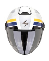 CASCO SCORPION EXO-CITY II BLUR WHITE/SILVER/YELLOW