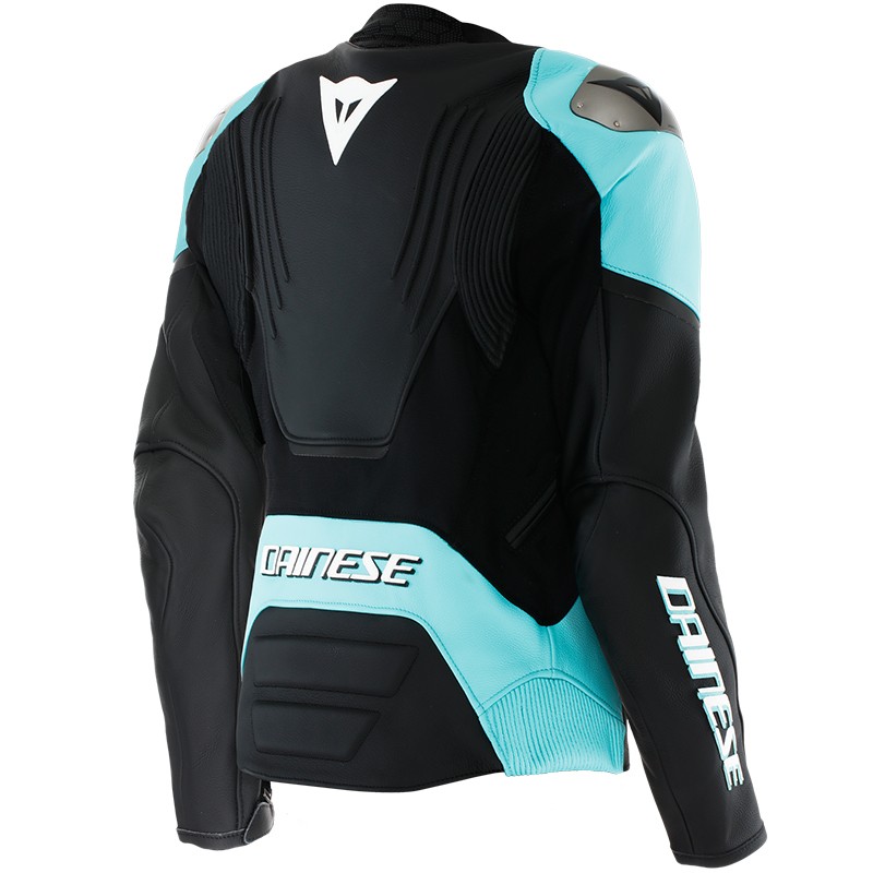CHAQUETA DAINESE RACING 5 LADY BLACK/WATER