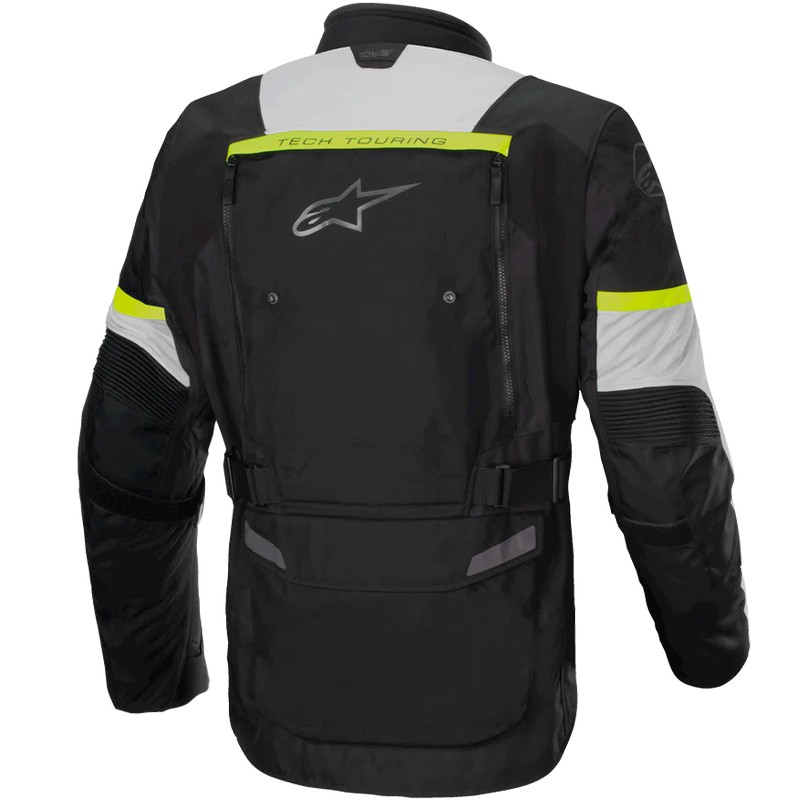 CHAQUETA ALPINESTARS BOGOTA PRO DRYSTAR BLACK/ICE GRAY/YELLOW FLUO