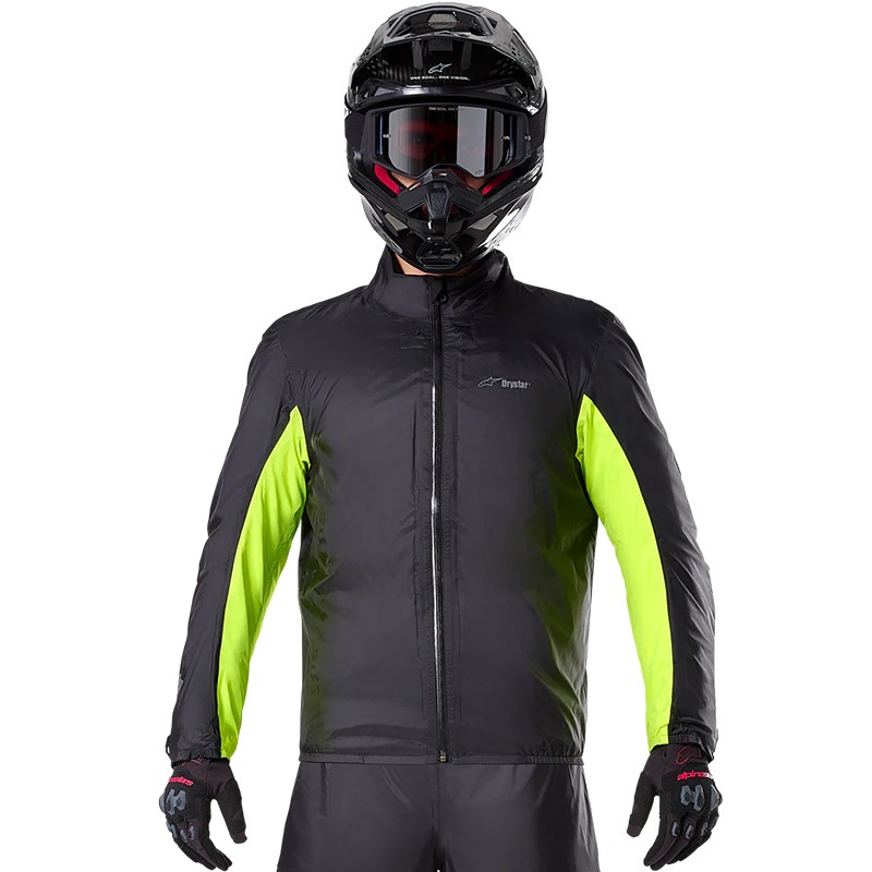 CHAQUETA ALPINESTARS BOGOTA PRO DRYSTAR BLACK/ICE GRAY/YELLOW FLUO