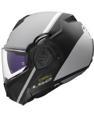 CASCO LS2 ADVANT SWIPE MODULAR GREY/BLACK