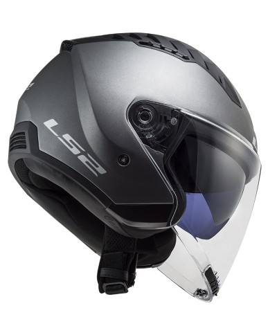 CASCO LS2 COPTER II MATT TITANIUM