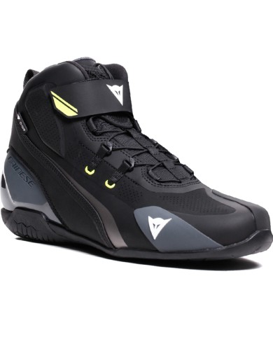 ZAPATILLAS DAINESE HERIAN WP BLACK/WHITE/YELLOW-FLUO