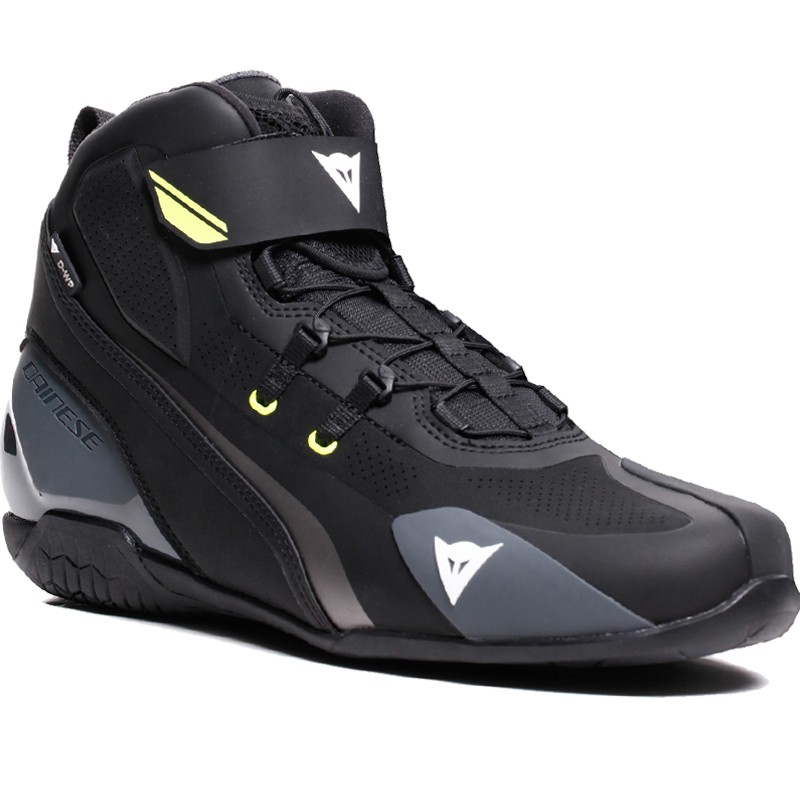 ZAPATILLAS DAINESE HERIAN WP BLACK/WHITE/YELLOW-FLUO