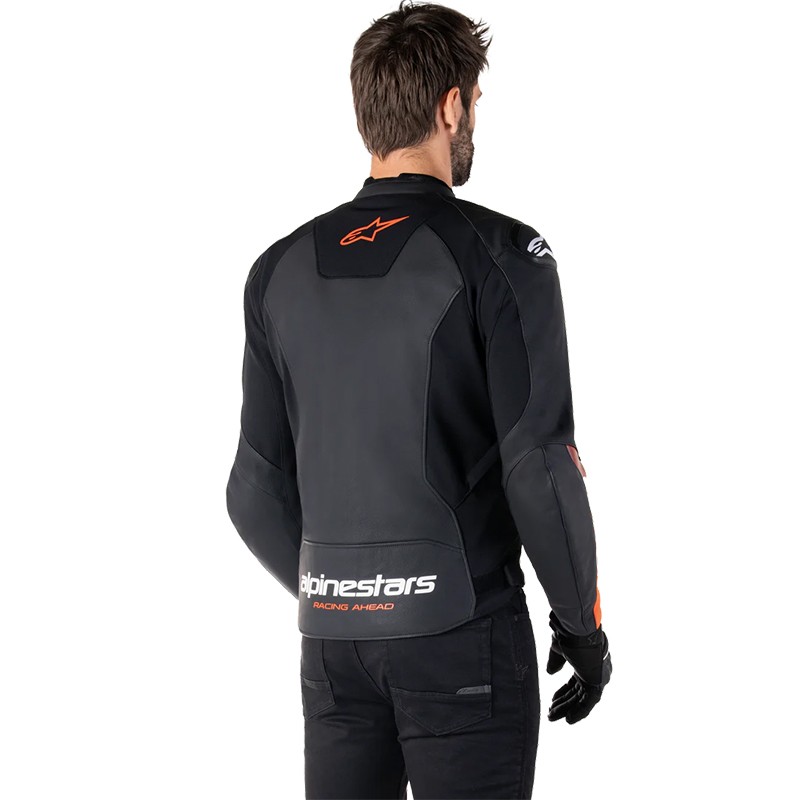 CHAQUETA ALPINESTARS FASTER V3 BLACK/RED FLUO