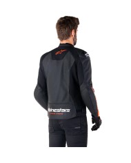 CHAQUETA ALPINESTARS FASTER V3 AIRFLOW BLACK/RED FLUO