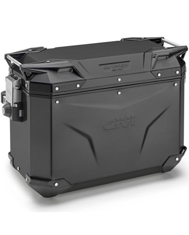 MALETA GIVI TREKKER OUTBACK EVO 48 BLACK LINE OBKE48BR DERECHA