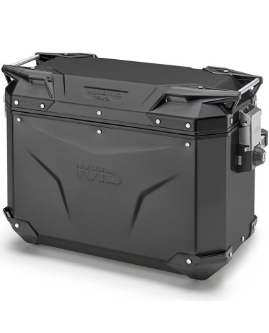 MALETA GIVI TREKKER OUTBACK EVO 37 BLACK LINE OBKE37BL IZQUIERDA