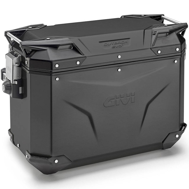 MALETA GIVI TREKKER OUTBACK EVO 37 BLACK LINE OBKE37BR DERECHA