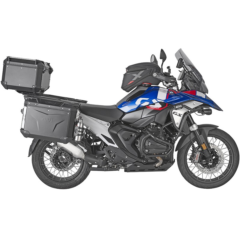 MALETA GIVI TREKKER OUTBACK EVO 37 BLACK LINE OBKE37BR DERECHA
