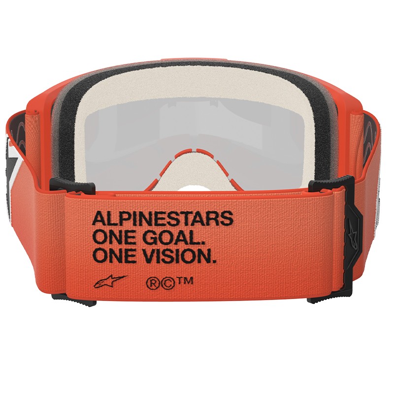 GAFAS ALPINESTARS VISION 5 CORP ORANGE/LENS MIRROR RED