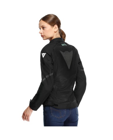 CHAQUETA DAINESE HEROSPHERE AIR TEX LADY BLACK/GRAY/LIGHT GREEN