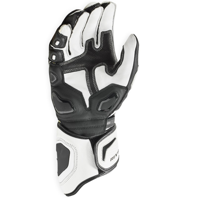 GUANTES REVIT JEREZ 4 WHITE/BLACK