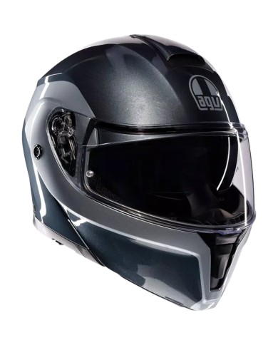 CASCO AGV STREETMODULAR LEVICO GREY/SILVER