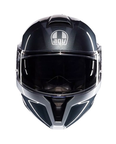 CASCO AGV STREETMODULAR LEVICO GREY/SILVER