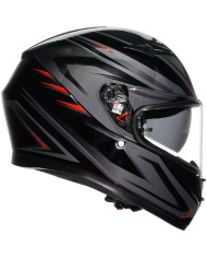 CASCO AGV K3 SYTH BLACK/WHITE