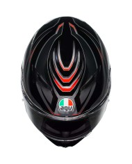 CASCO AGV K3 SYTH BLACK/WHITE