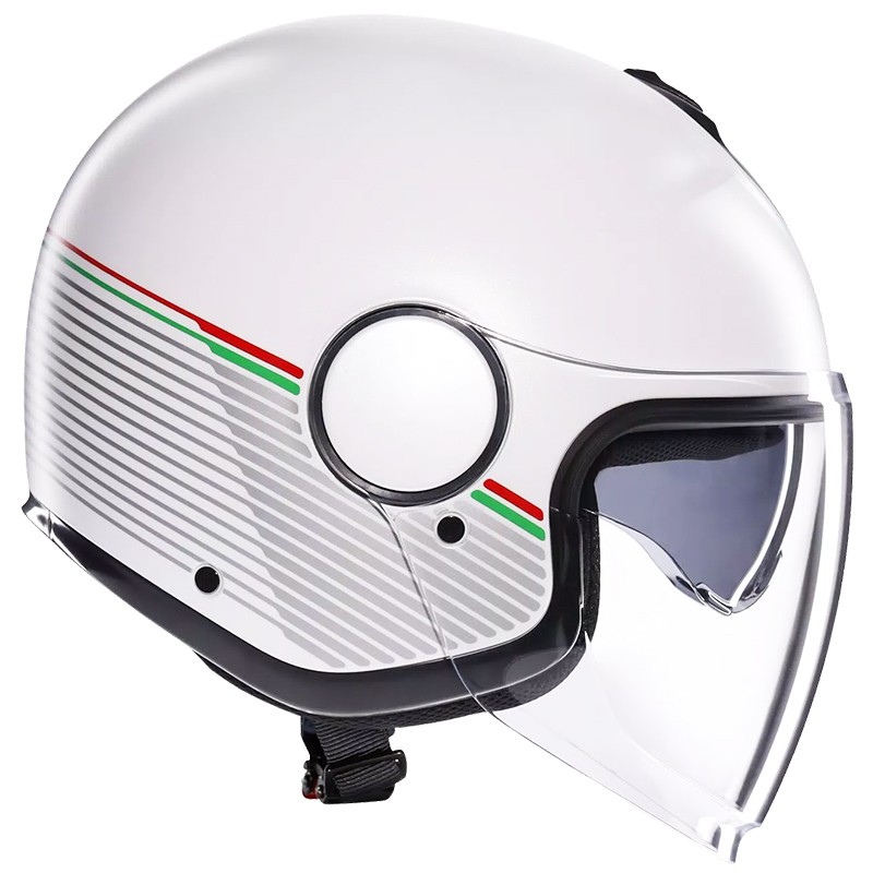 CASCO AGV ETERES CAPOLIVERI MATT WHITE/ITALY