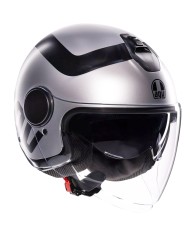 CASCO AGV ETERES RIMINI MATT GREY/BLACK