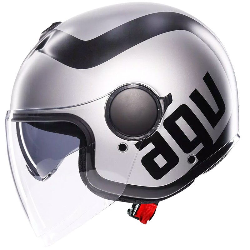 CASCO AGV ETERES RIMINI MATT GREY/BLACK