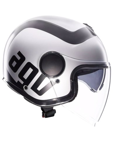 CASCO AGV ETERES RIMINI MATT GREY/BLACK