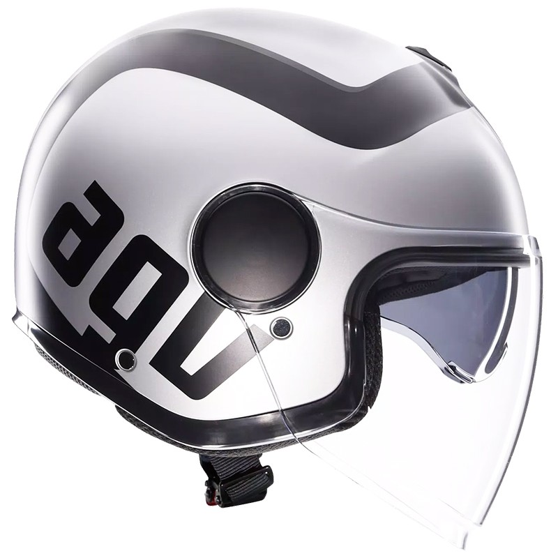 CASCO AGV ETERES RIMINI MATT GREY/BLACK