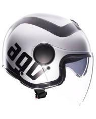 CASCO AGV ETERES RIMINI MATT GREY/BLACK