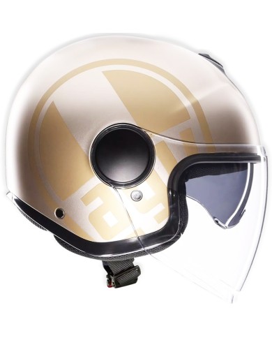 CASCO AGV ETERES SIROLO MATT WHITE/GOLD