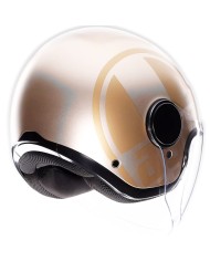 CASCO AGV ETERES SIROLO MATT WHITE/GOLD