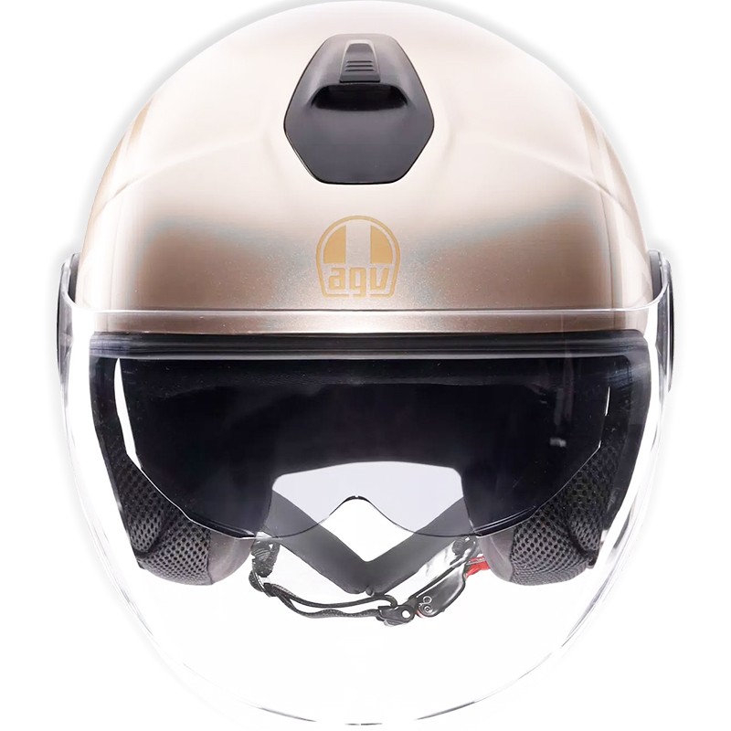 CASCO AGV ETERES SIROLO MATT WHITE/GOLD