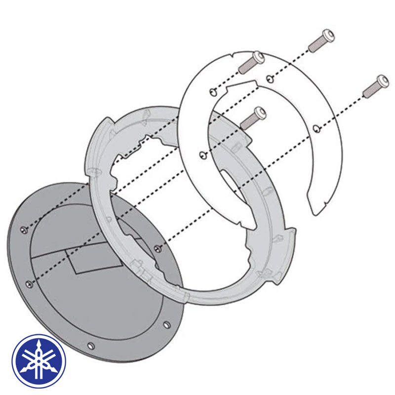 ADAPTADOR GIVI PARA BOLSAS TANKLOCK BF31