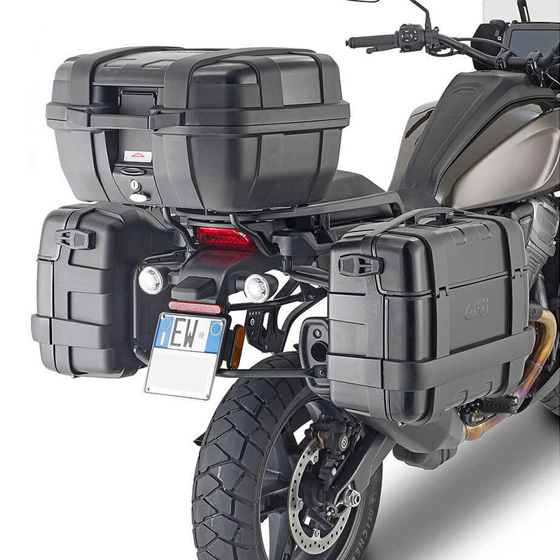 MALETA GIVI TRK33B TREKKER BLACK  MONOKEY