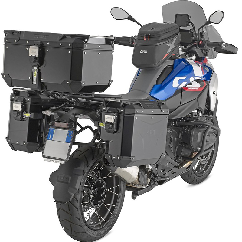 MALETA GIVI TREKKER OUTBACK EVO SMART 40 BLACK LINE OBKEVS40BR DERECHA