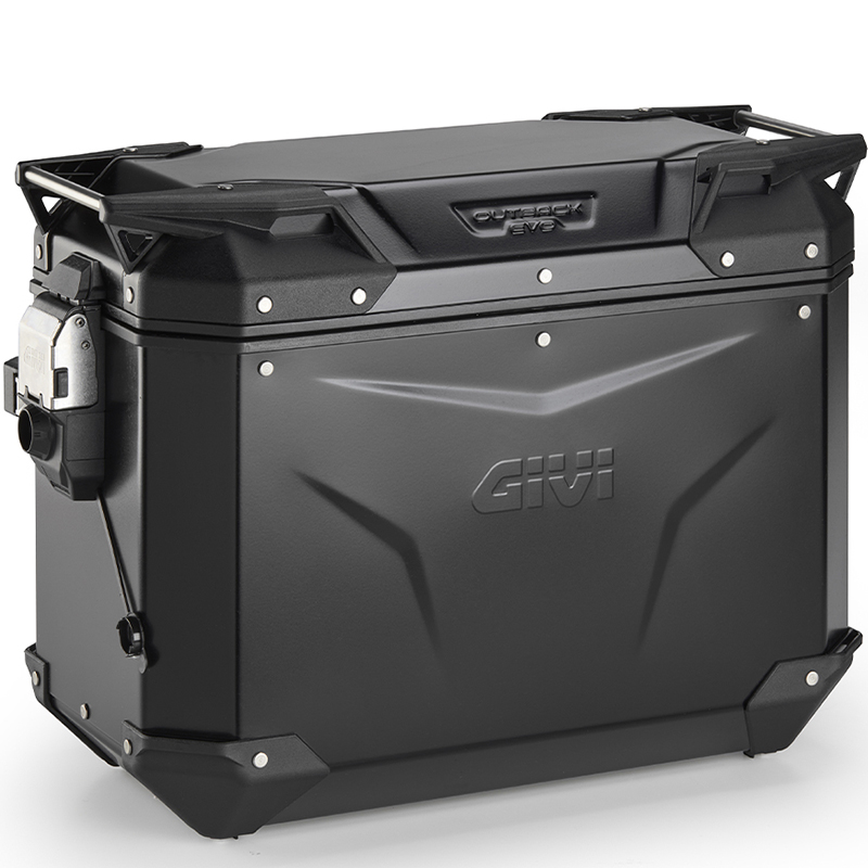 MALETA GIVI TREKKER OUTBACK EVO SMART 44 BLACK LINE OBKEV44BR DERECHA