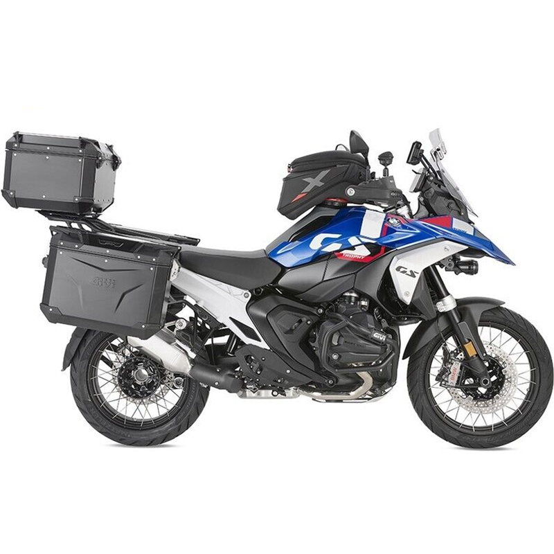 MALETA GIVI TREKKER OUTBACK EVO SMART 37 BLACK LINE OBKEVS37BR DERECHA