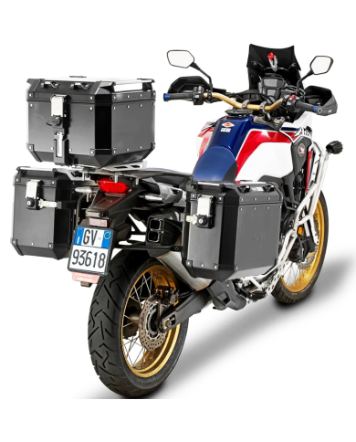 MALETA GIVI TREKKER OUTBACK EVO SMART 44 BLACK LINE OBKEV44BL IZQUIERDA