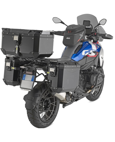 MALETA GIVI TREKKER OUTBACK EVO SMART 48 BLACK LINE OBKEV48BL IZQUIERDA