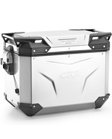 MALETA GIVI TREKKER OUTBACK EVO SMART 48 ANODIZED OBKEV48AAR DERECHA