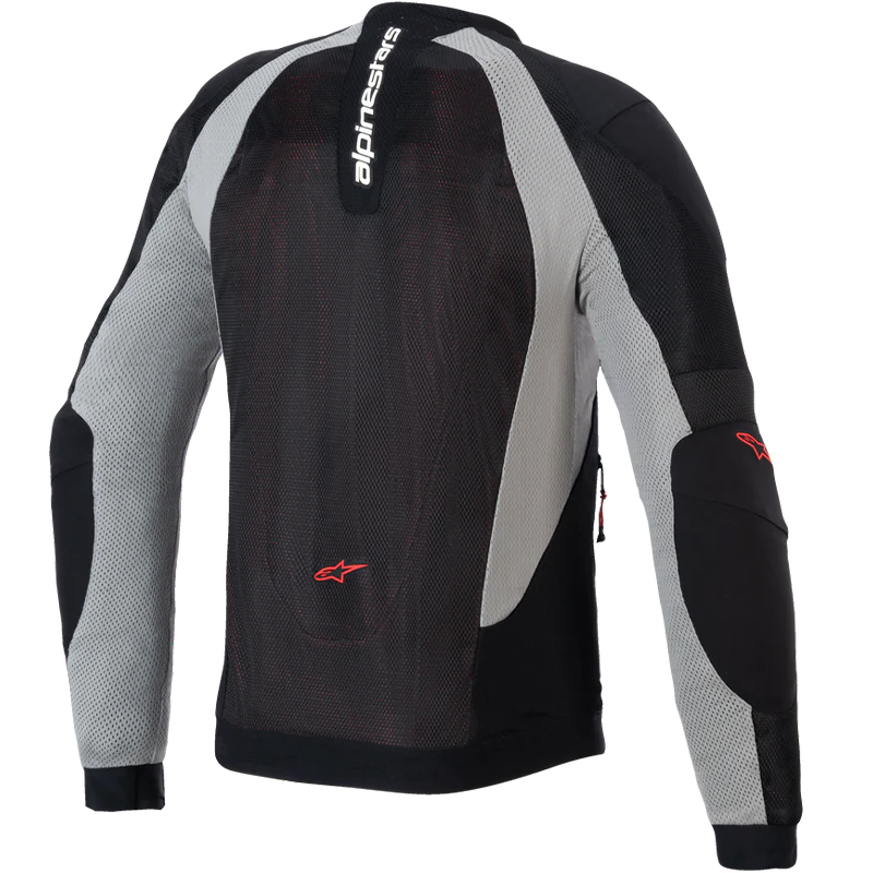 CHAQUETA ALPINESTARS TROOP-AIR BLACK/ASH GRAY/BRIGHT RED