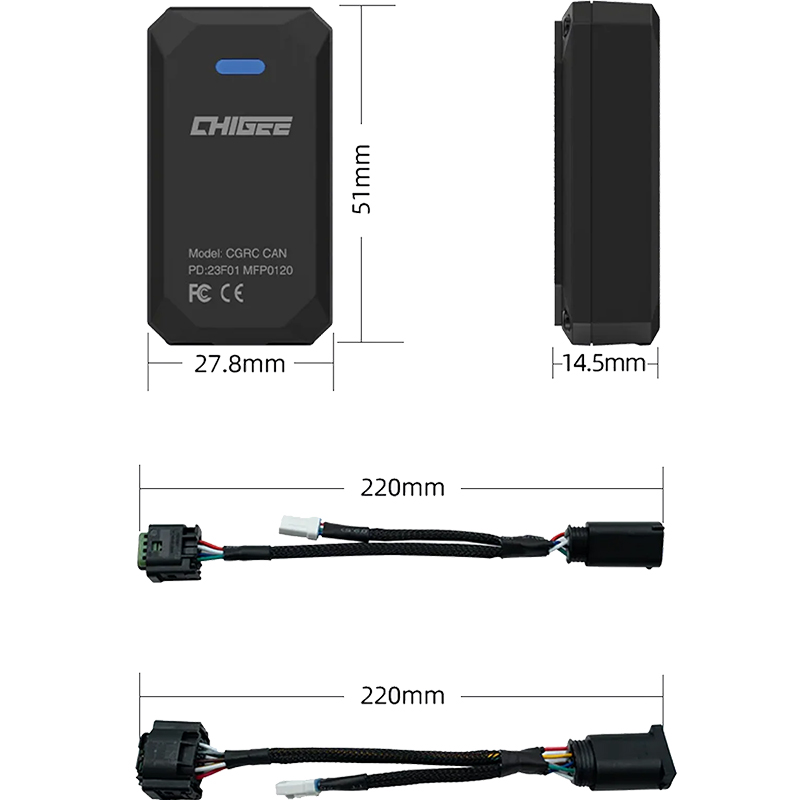 CONTROL REMOTO CHIGEE RC CAN BMW 4 PINES MFP0120 PARA AIO