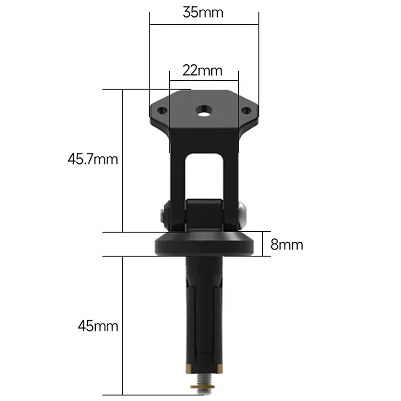 SOPORTE CHIGEE MFP0042 PARA TIJA DE MOTO DEPORTIVA 12-29MM